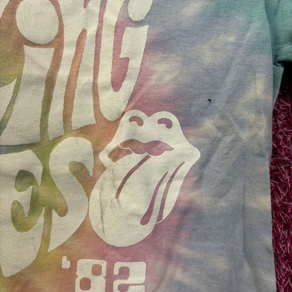 The Rolling Stones 1982 Pastel tiedye size small - Picture 6 of 6